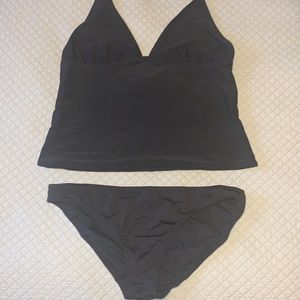 Old Navy tankini style two piece swimsuit